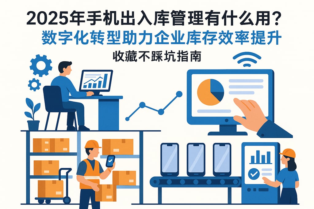 2025年手机出入库管理有什么用？数字化转型助力企业库存效率提升，收藏不踩坑指南