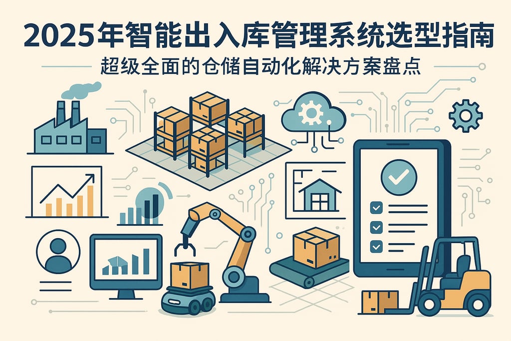 2025年智能出入库管理系统选型指南，超级全面的仓储自动化解决方案盘点