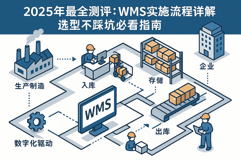 2025年最全测评：wms实施流程详解，选型不踩坑必看指南