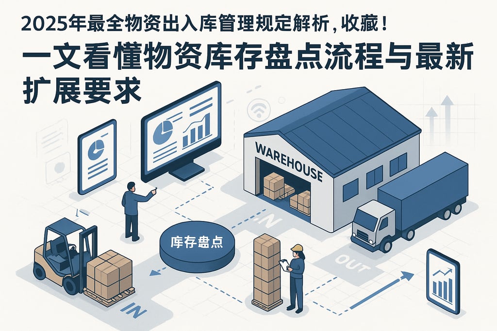 2025年最全物资出入库管理规定解析，收藏！一文看懂物资库存盘点流程与最新扩展要求