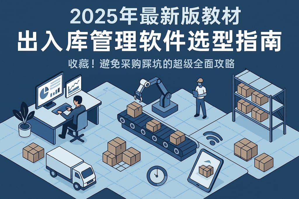 2025年最新版教材出入库管理软件选型指南，收藏！避免采购踩坑的超级全面攻略