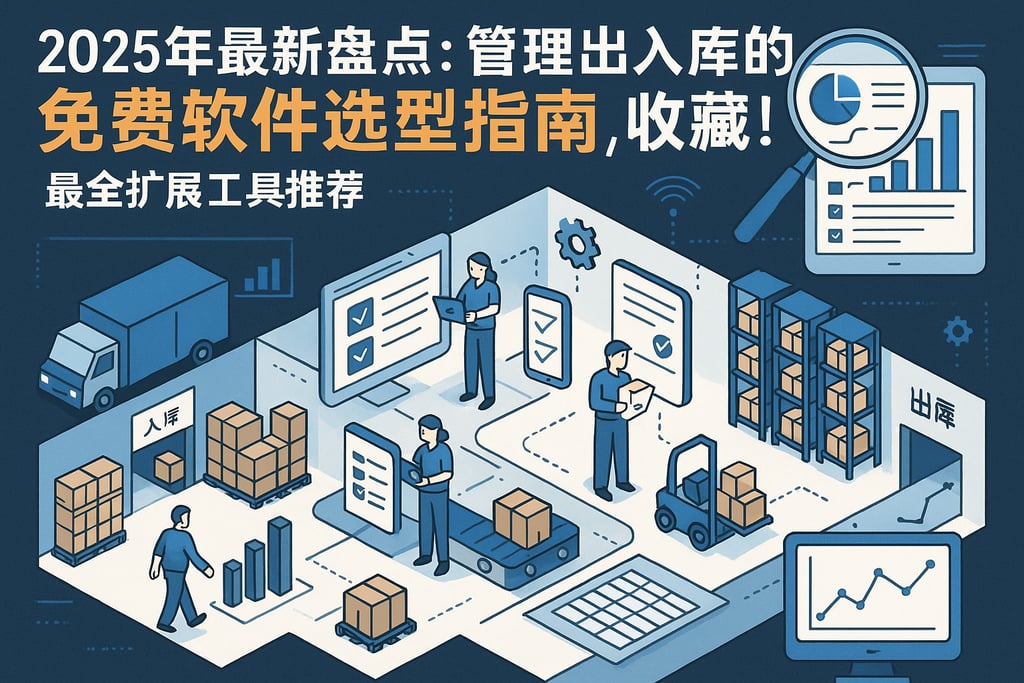 2025年最新盘点：管理出入库的免费软件选型指南，收藏！最全扩展工具推荐