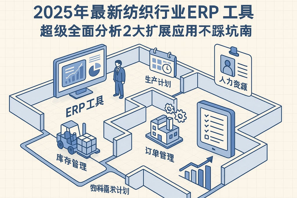 2025年最新纺织行业erp工具选型盘点，超级全面分析2大扩展应用不踩坑指南