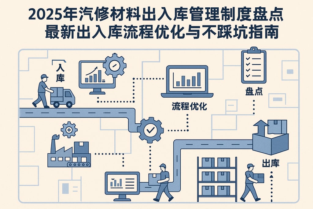 2025年汽修材料出入库管理制度盘点，最新出入库流程优化与不踩坑指南