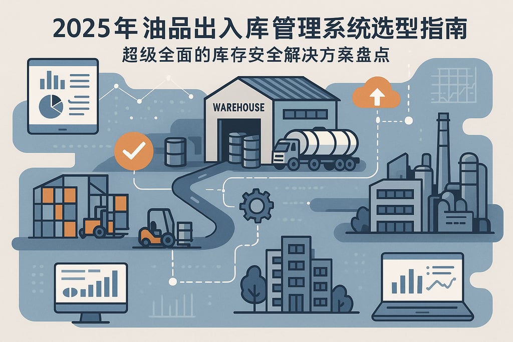 2025年油品出入库管理系统选型指南，超级全面的库存安全解决方案盘点