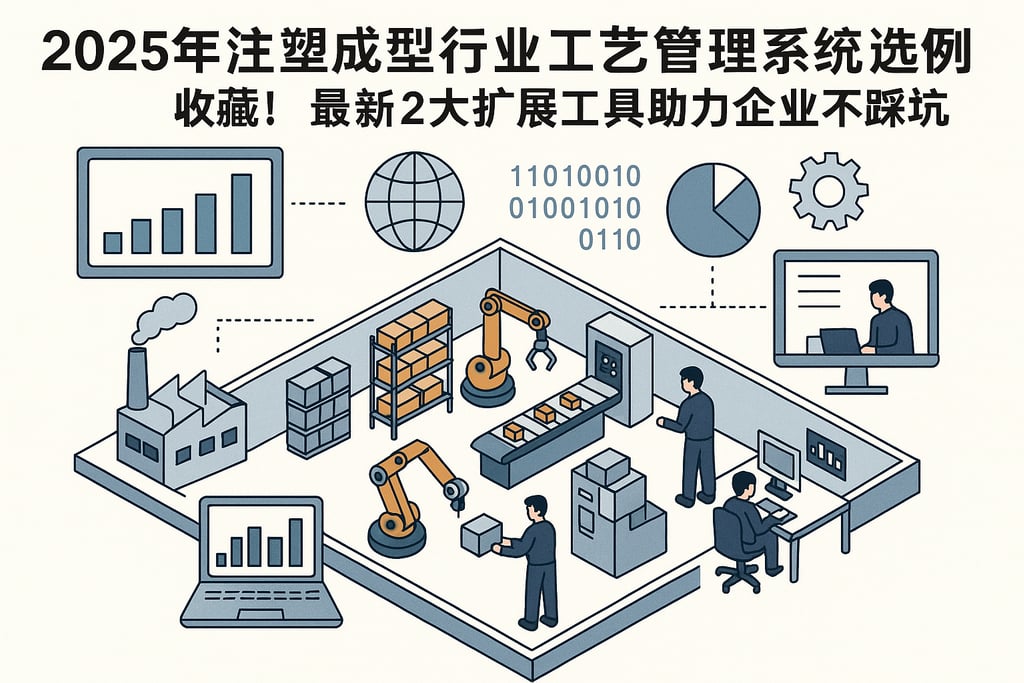 2025年注塑成型行业工艺管理系统选型盘点，收藏！最新2大扩展工具助力企业不踩坑