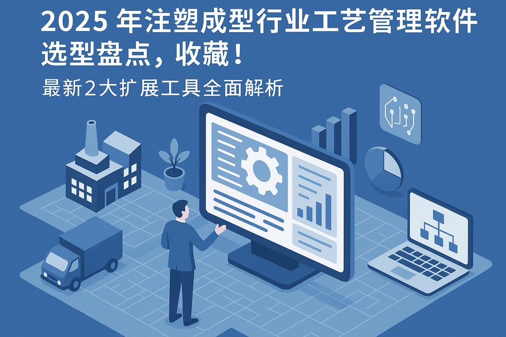 2025年注塑成型行业工艺管理软件选型盘点，收藏！最新2大扩展工具全面解析