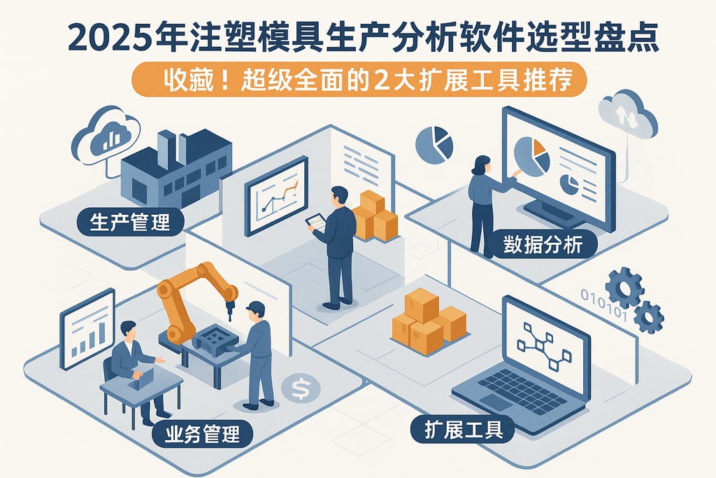 2025年注塑模具生产分析软件选型盘点，收藏！超级全面的2大扩展工具推荐