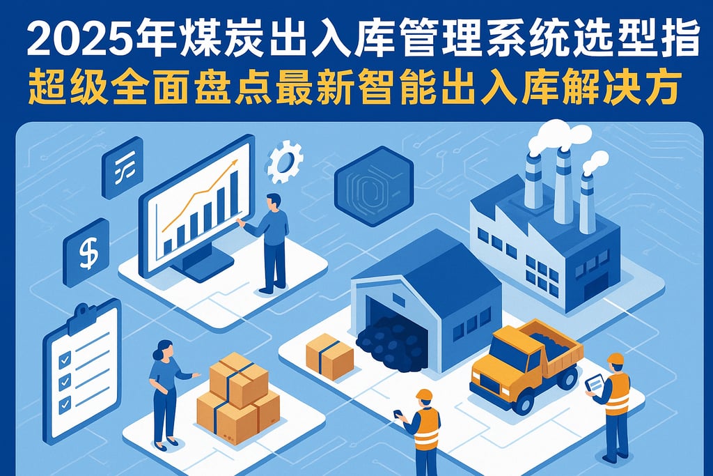 2025年煤炭出入库管理系统选型指南，超级全面盘点最新智能出入库解决方案
