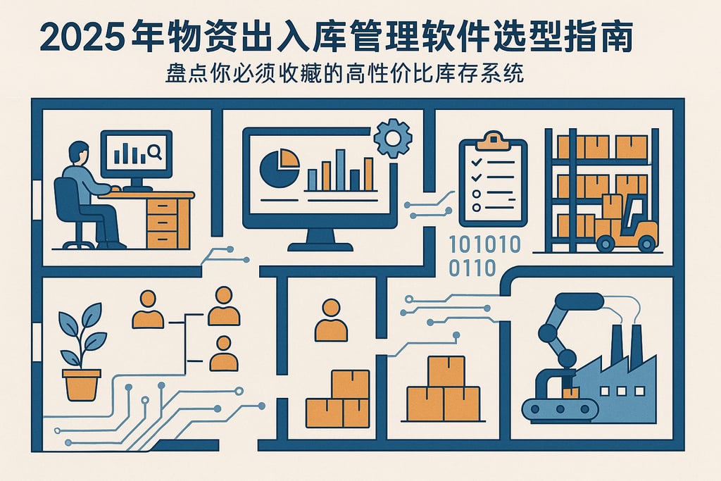 2025年物资出入库管理软件选型指南，盘点你必须收藏的高性价比库存系统