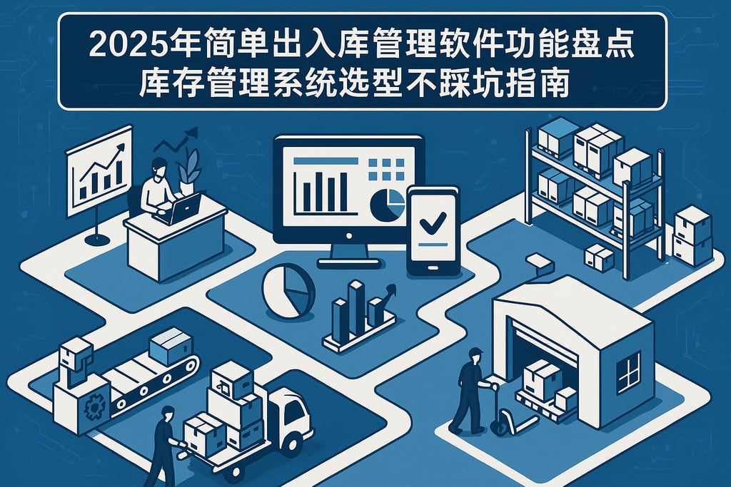 2025年简单出入库管理软件功能盘点，库存管理系统选型不踩坑指南