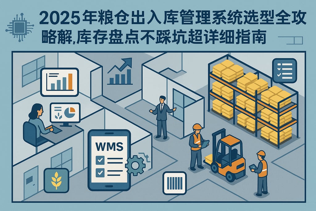 2025年粮仓出入库管理系统选型全攻略，库存盘点不踩坑超详细指南