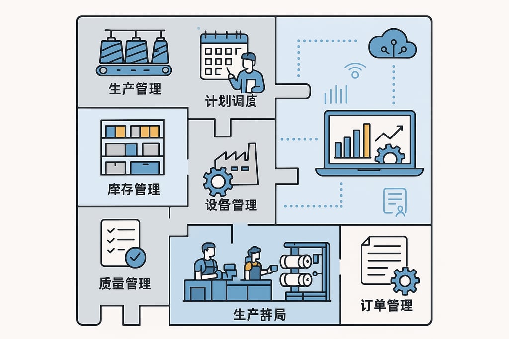 2025年纺织行业MES软件选型盘点，收藏！超级全面的功能对比与价格分析