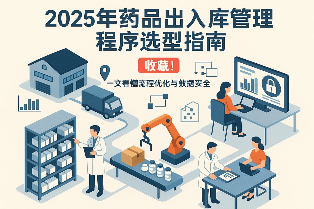 2025年药品出入库管理程序选型指南，收藏！一文看懂流程优化与数据安全