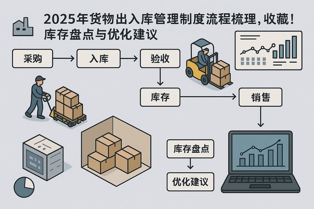 2025年货物出入库管理制度流程梳理，收藏！库存盘点与优化建议