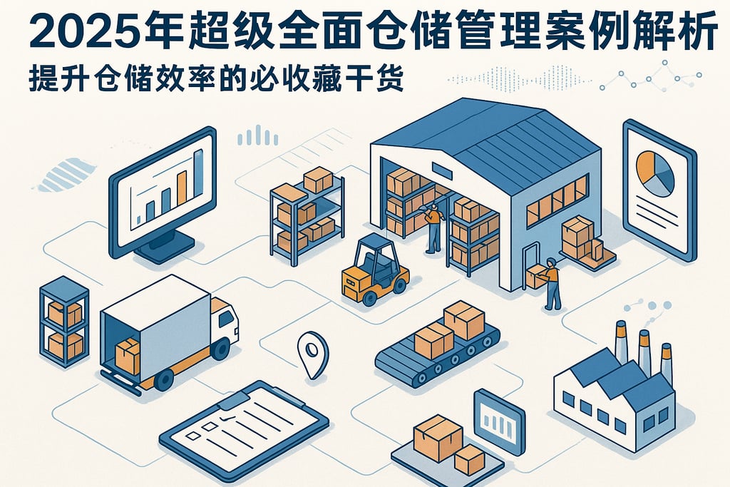 2025年超级全面仓储管理案例解析，提升仓储效率的必收藏干货