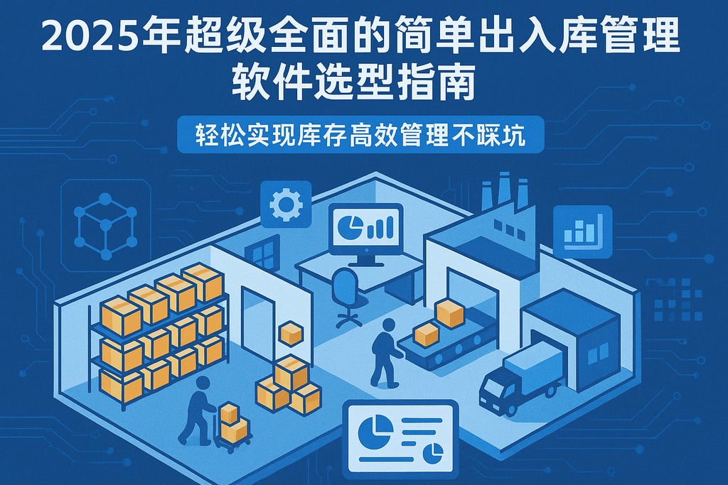 2025年超级全面的简单出入库管理软件选型指南，轻松实现库存高效管理不踩坑