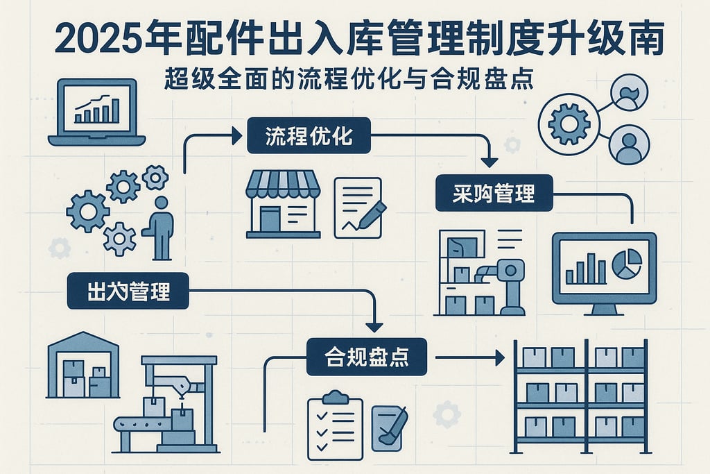 2025年配件出入库管理制度升级指南，超级全面的流程优化与合规盘点