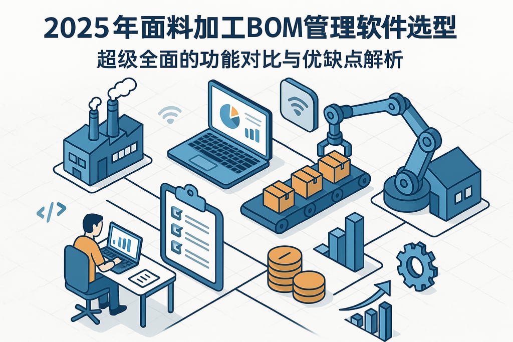 2025年面料加工BOM管理软件选型大盘点，超级全面的功能对比与优缺点解析