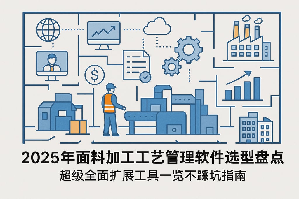 2025年面料加工工艺管理软件选型盘点，超级全面扩展工具一览不踩坑指南