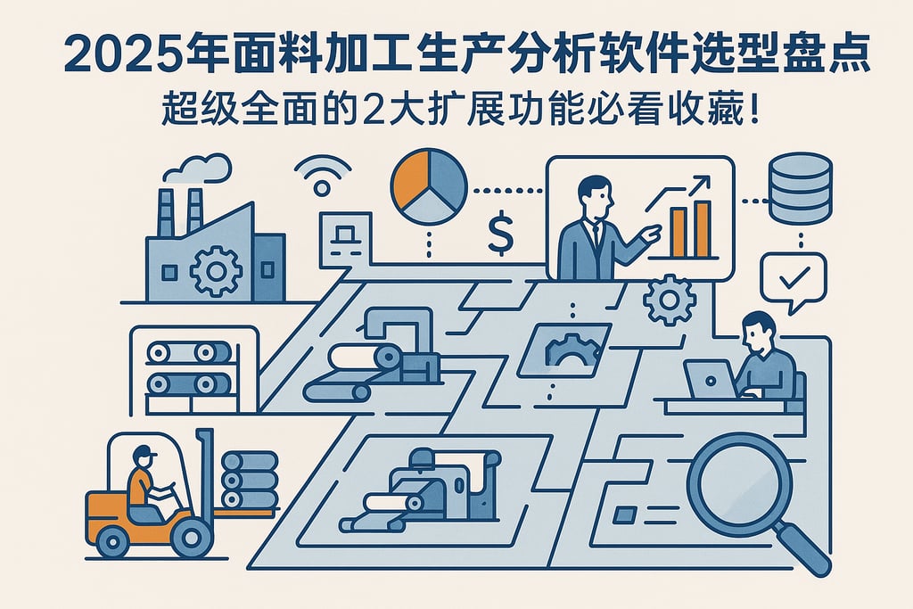 2025年面料加工生产分析软件选型盘点，超级全面的2大扩展功能必看收藏！