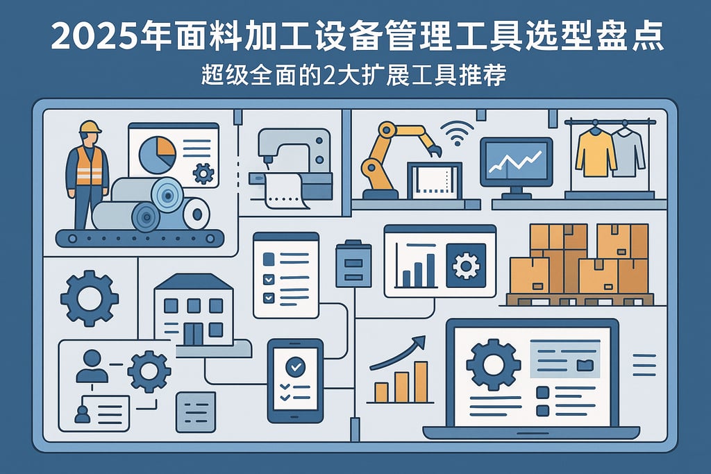 2025年面料加工设备管理工具选型盘点，超级全面的2大扩展工具推荐