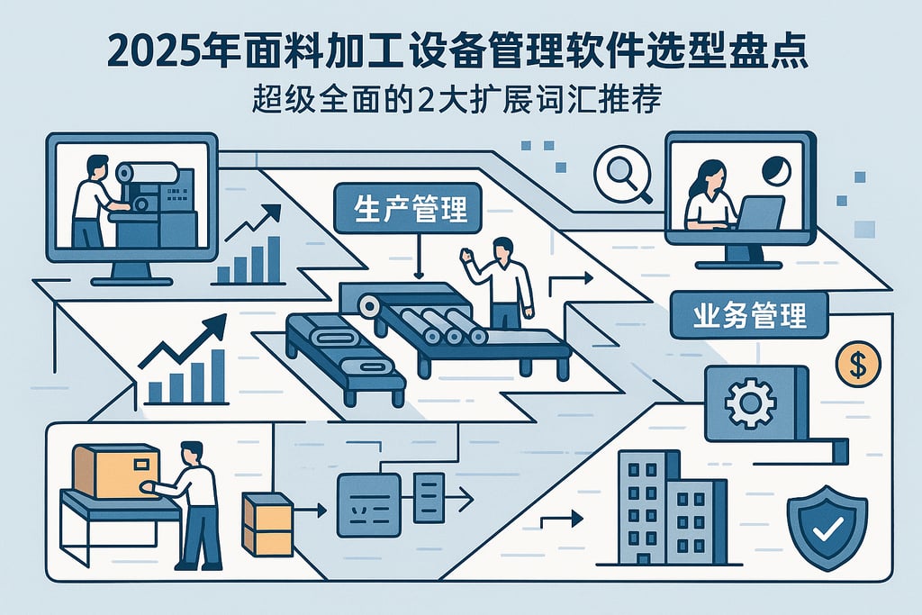 2025年面料加工设备管理软件选型盘点，超级全面的2大扩展词汇推荐