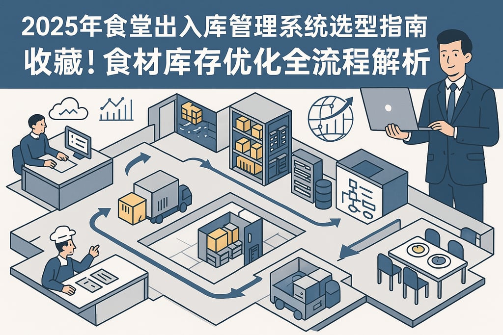 2025年食堂出入库管理系统选型指南，收藏！食材库存优化全流程解析