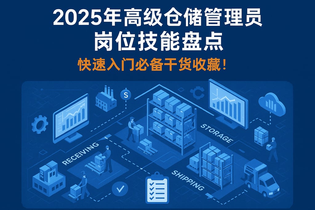 2025年高级仓储管理员岗位技能盘点，快速入门必备干货收藏！