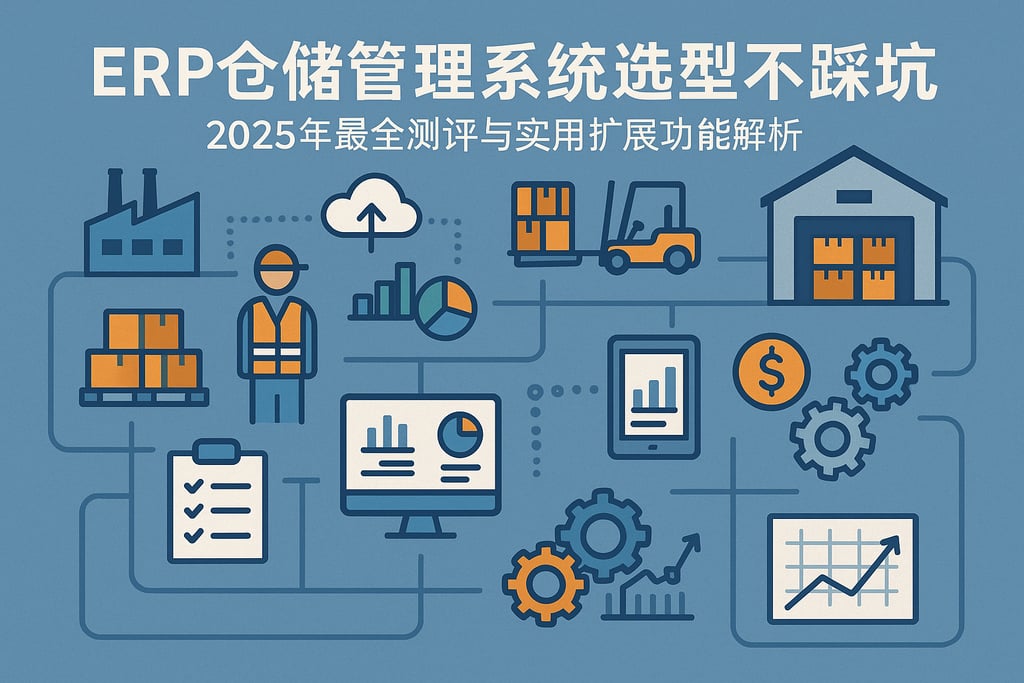 ERP仓储管理系统选型不踩坑，2025年最全测评与实用扩展功能解析