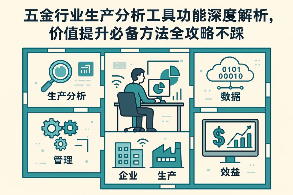五金行业生产分析工具功能深度解析，价值提升必备方法全攻略不踩坑