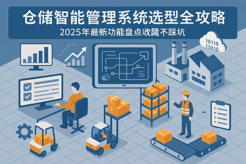 仓储智能管理系统选型全攻略，2025年最新功能盘点收藏不踩坑