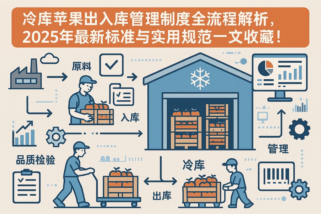 冷库苹果出入库管理制度全流程解析，2025年最新标准与实用规范一文收藏！