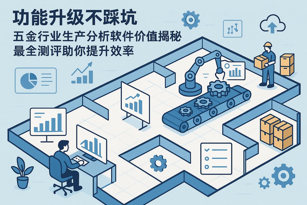 功能升级不踩坑，五金行业生产分析软件价值揭秘，最全测评助你提升效率