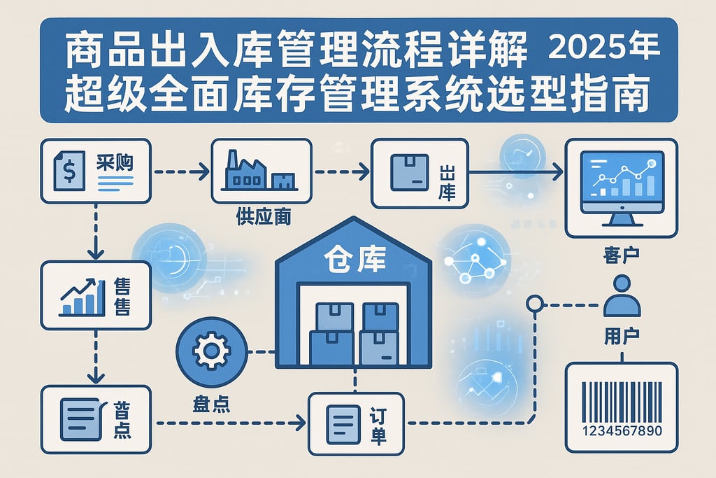 商品出入库管理流程详解，2025年超级全面库存管理系统选型指南