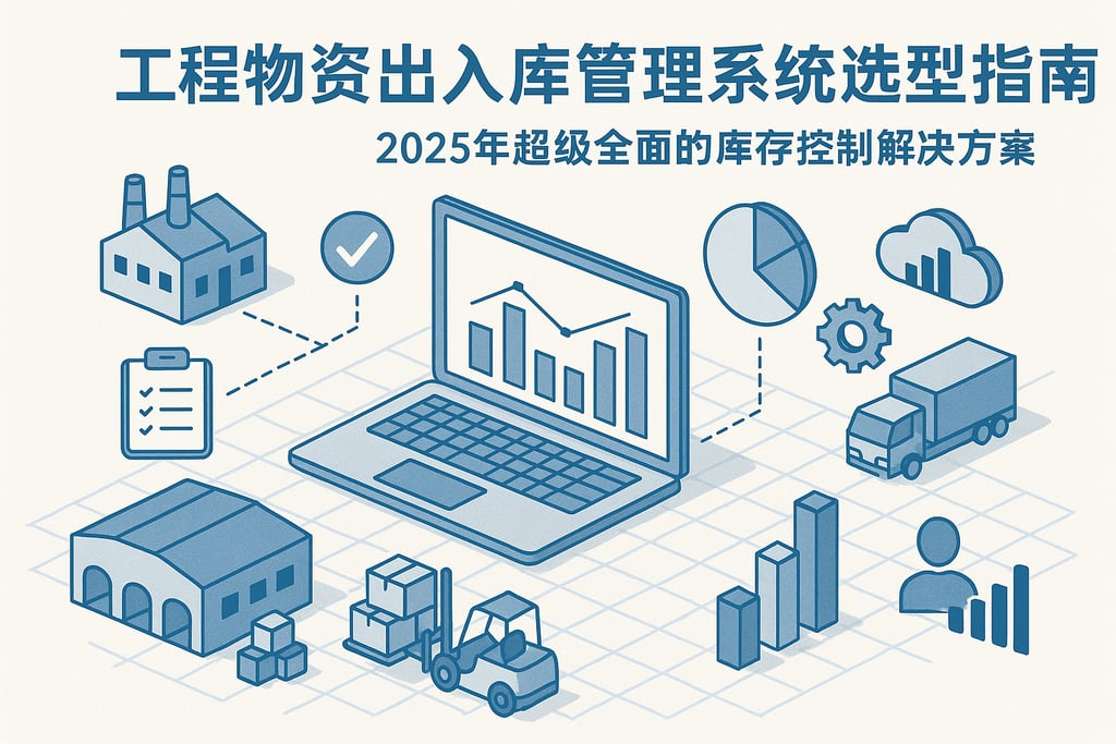 工程物资出入库管理系统选型指南，2025年超级全面的库存控制解决方案