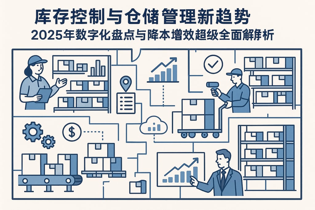 库存控制与仓储管理新趋势，2025年数字化盘点与降本增效超级全面解析