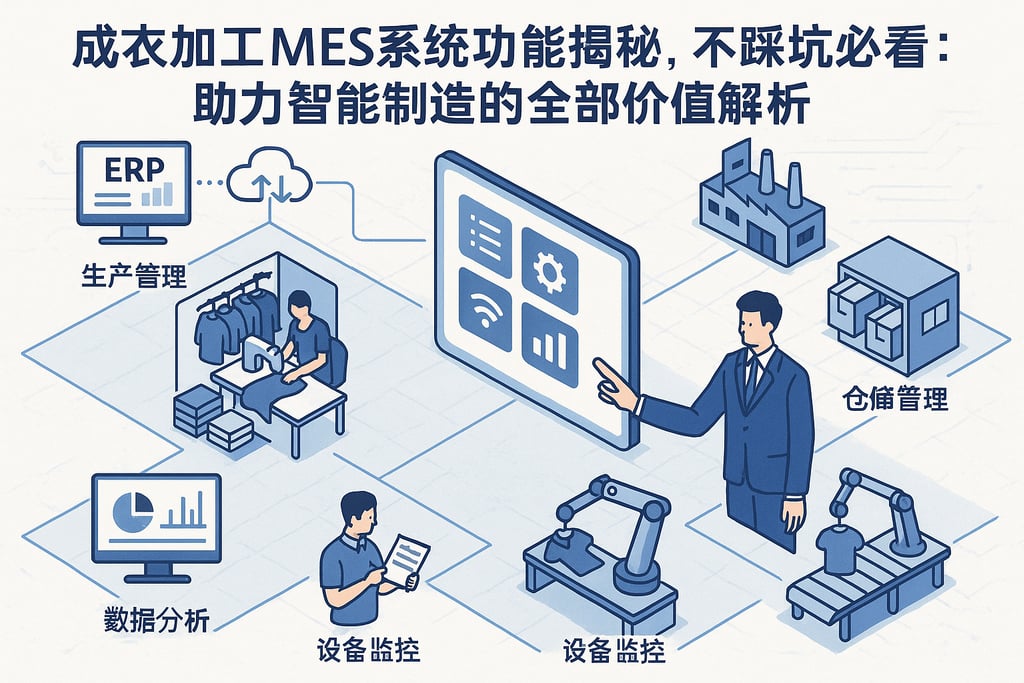 成衣加工MES系统功能揭秘，不踩坑必看：助力智能制造的全部价值解析