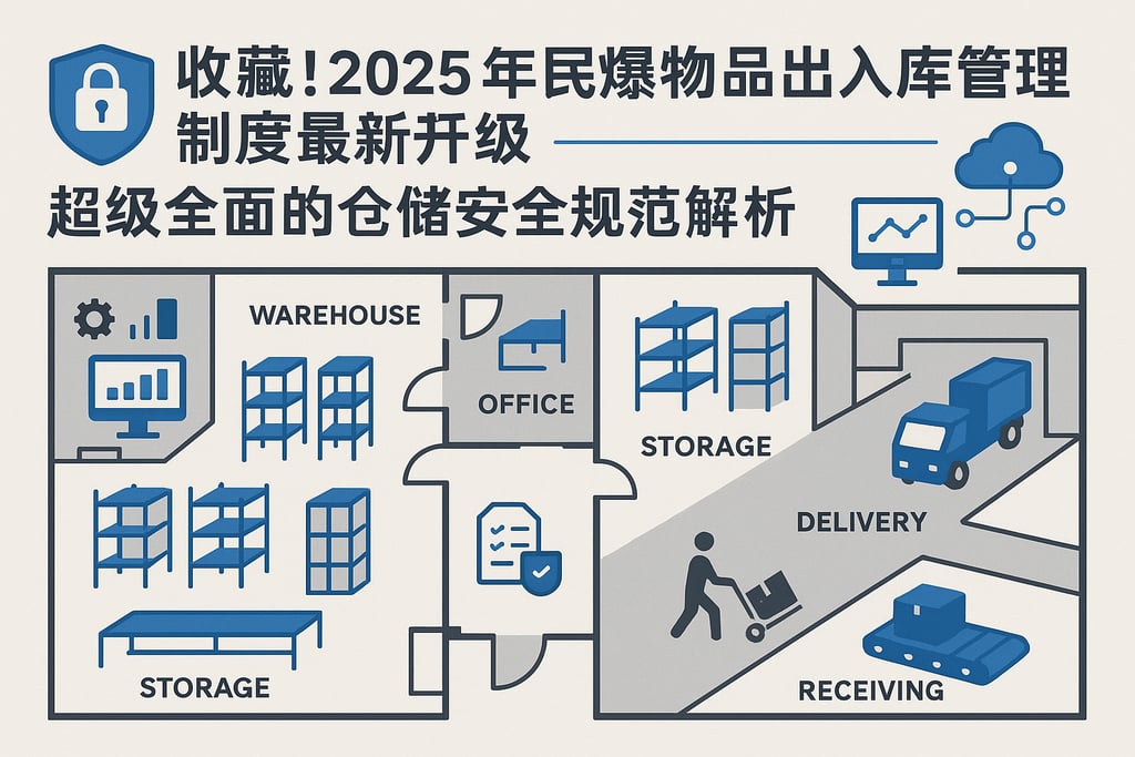 收藏！2025年民爆物品出入库管理制度最新升级，超级全面的仓储安全规范解析
