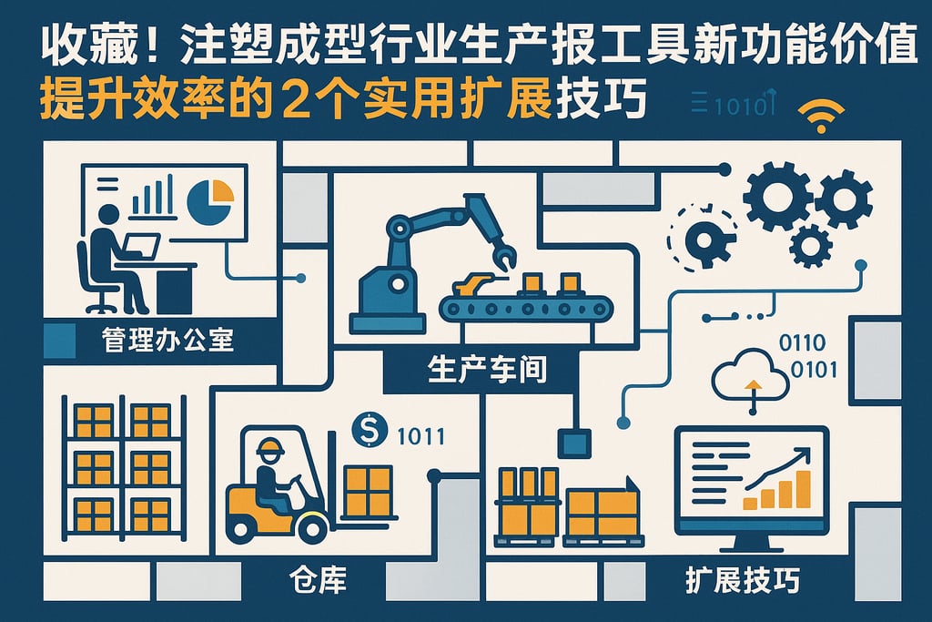 收藏！注塑成型行业生产报工工具最新功能价值解析，提升效率的2个实用扩展技巧