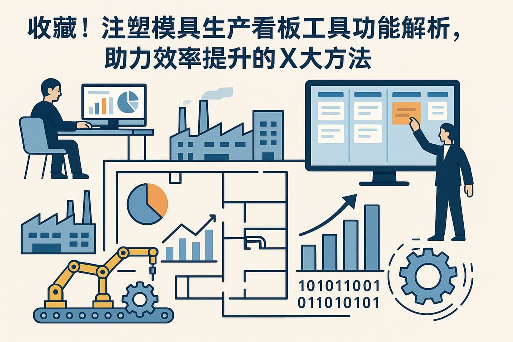 收藏！注塑模具生产看板工具功能解析，助力效率提升的x大方法