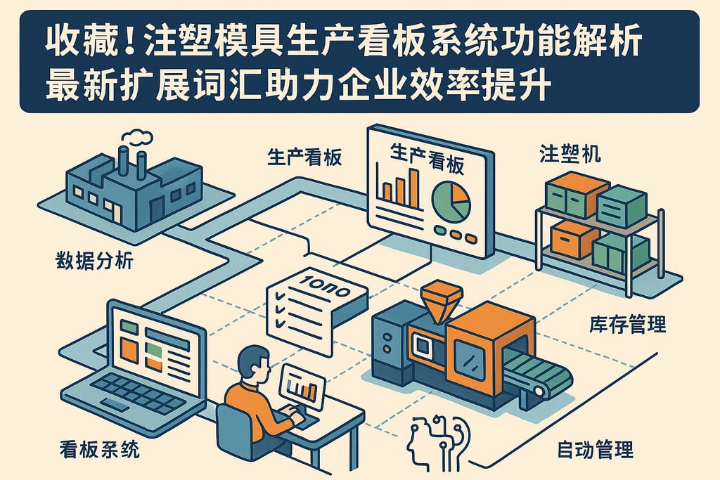 收藏！注塑模具生产看板系统功能解析，最新扩展词汇助力企业效率提升
