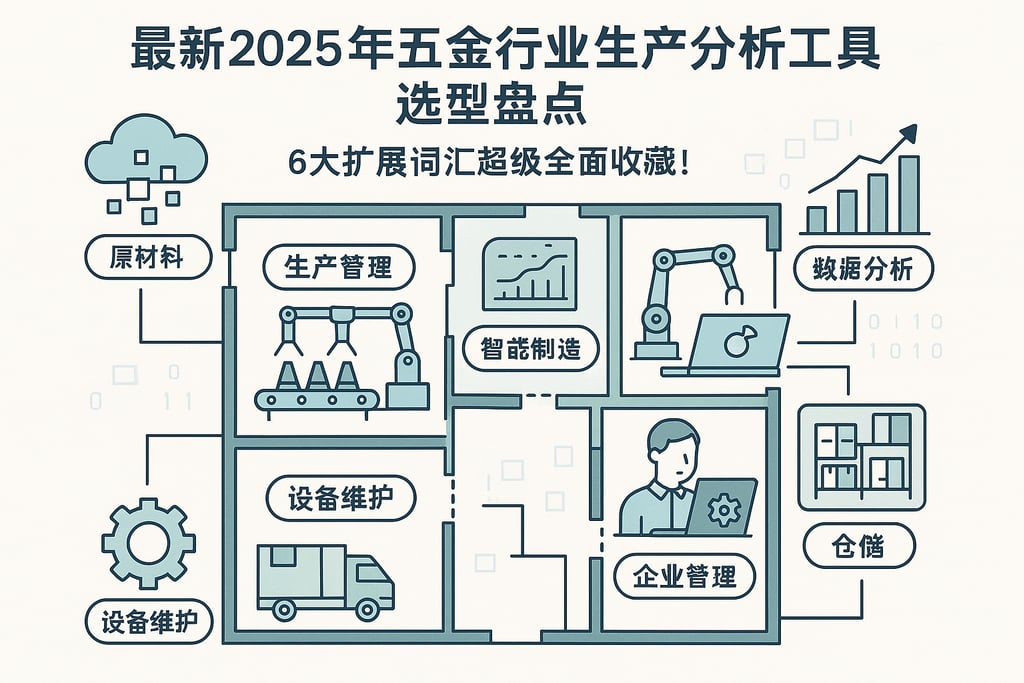 最新2025年五金行业生产分析工具选型盘点，6大扩展词汇超级全面收藏！