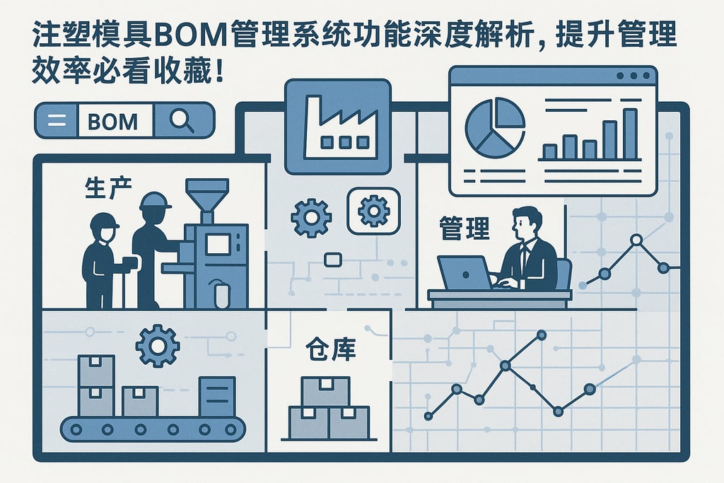 注塑模具bom管理系统功能深度解析，提升管理效率必看收藏！
