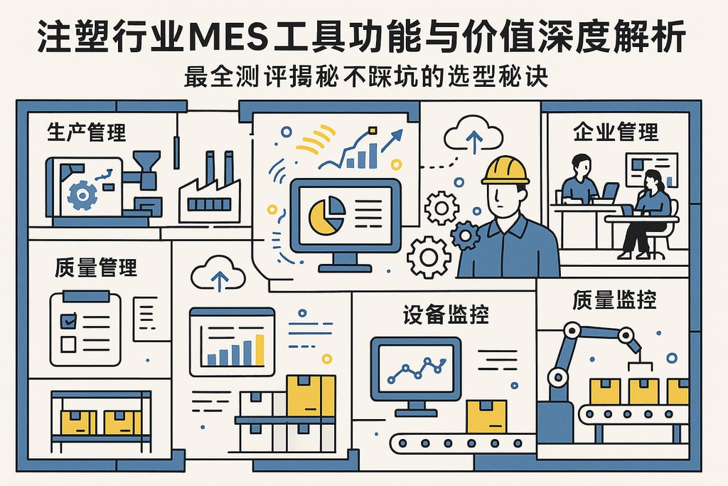 注塑行业MES工具功能与价值深度解析，最全测评揭秘不踩坑的选型秘诀