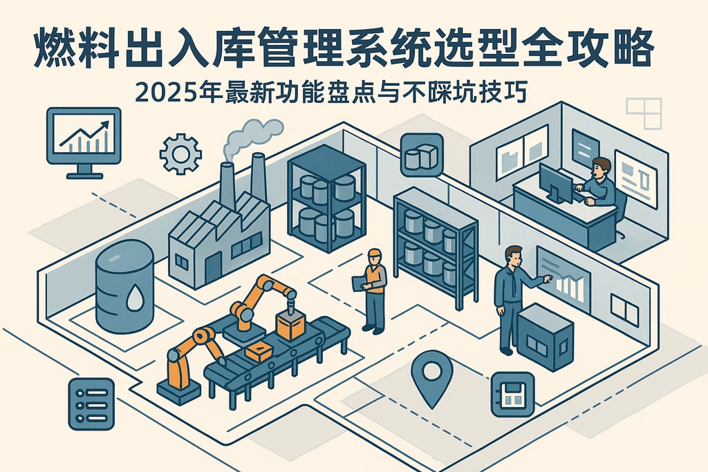 燃料出入库管理系统选型全攻略，2025年最新功能盘点与不踩坑技巧