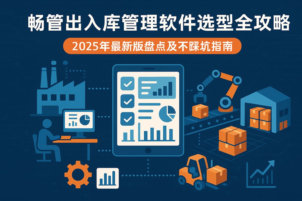 畅管出入库管理软件选型全攻略，2025年最新版盘点及不踩坑指南