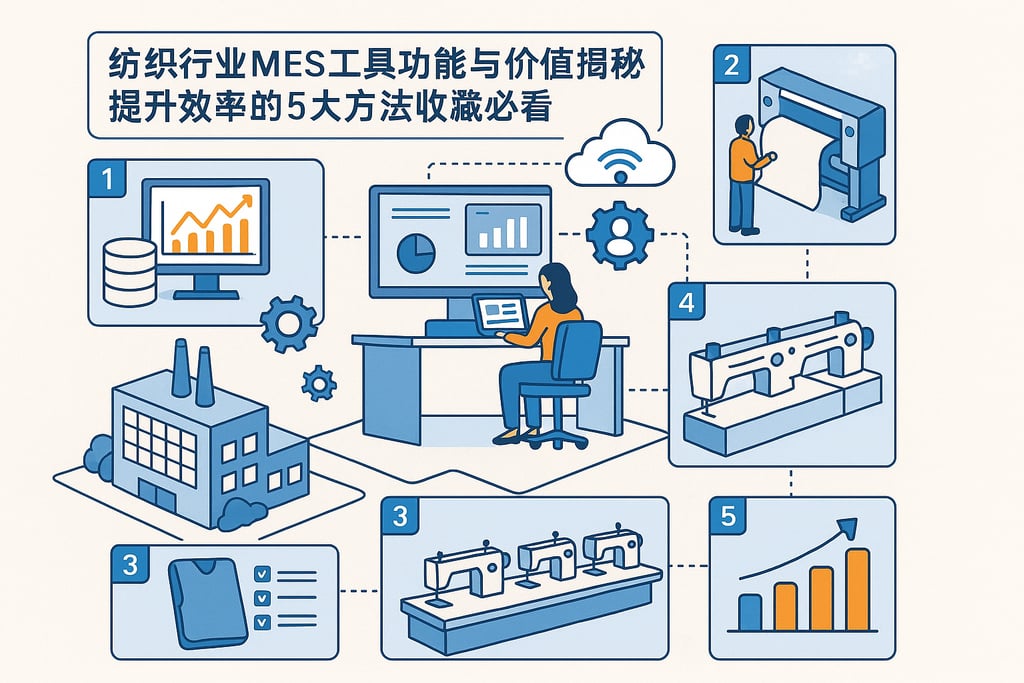 纺织行业MES工具功能与价值揭秘，提升效率的5大方法收藏必看