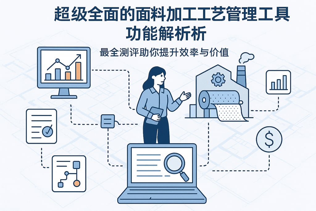 超级全面的面料加工工艺管理工具功能解析，最全测评助你提升效率与价值