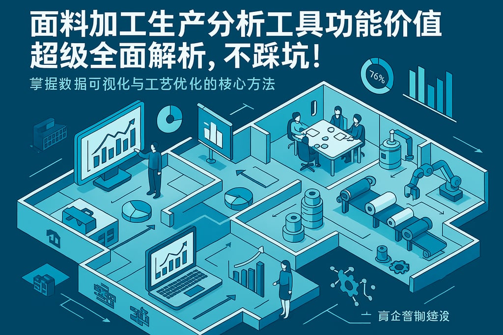 面料加工生产分析工具功能价值超级全面解析，不踩坑！掌握数据可视化与工艺优化的核心方法